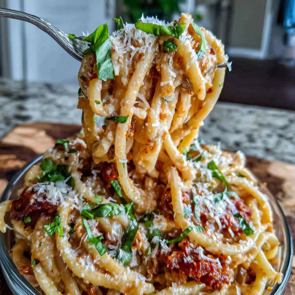 Creamy Roasted Red Pepper Pasta