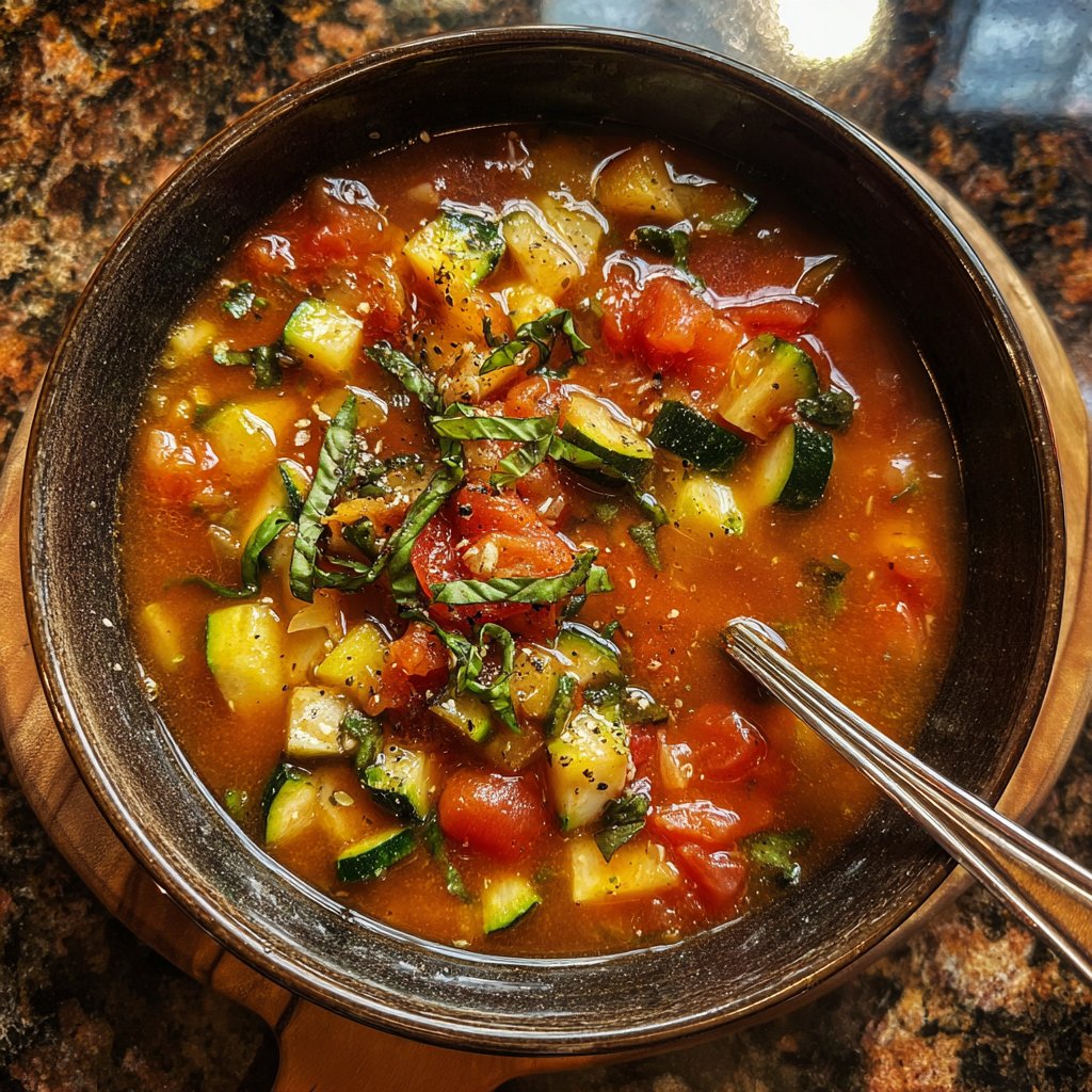 Mouthwatering Mediterranean Vegetable Soup