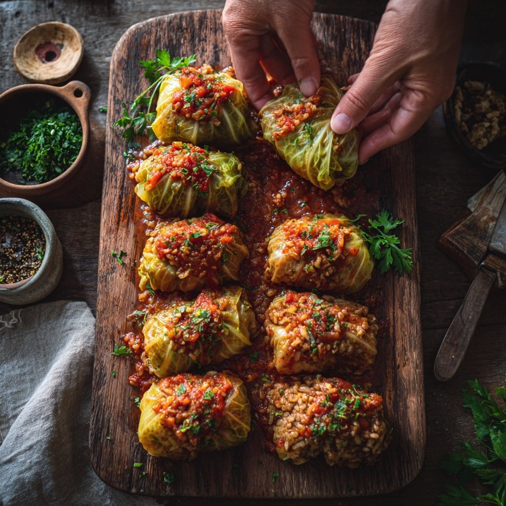 Mediterranean Cabbage Rolls
