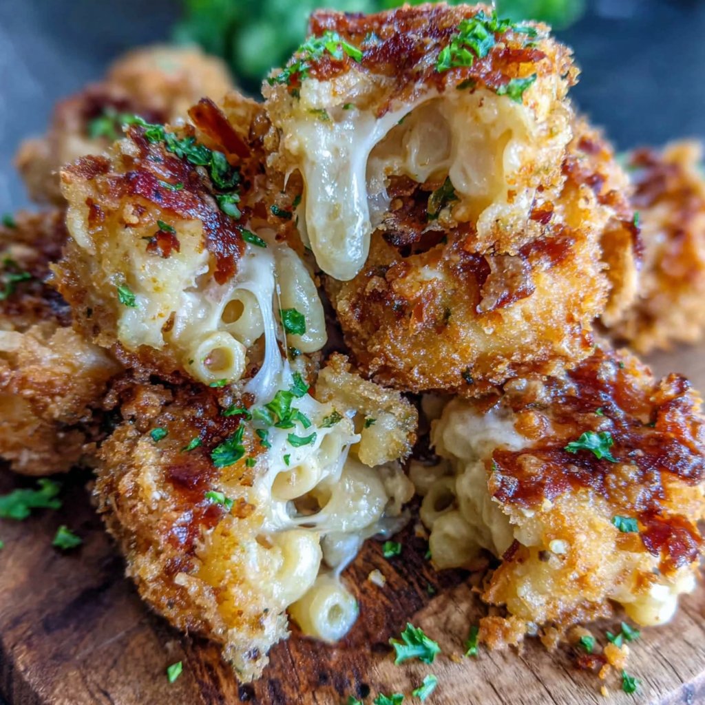 Cajun-Spiced Mac & Cheese Bites