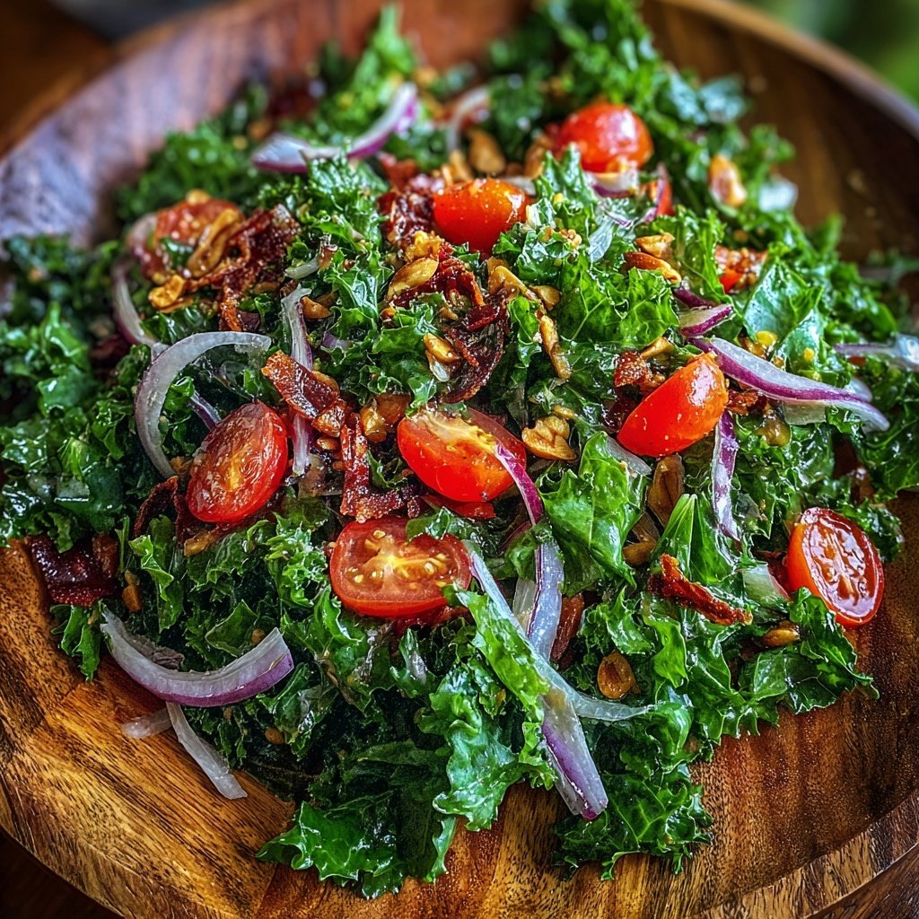 Kale Salad with Lemon Vinaigrette