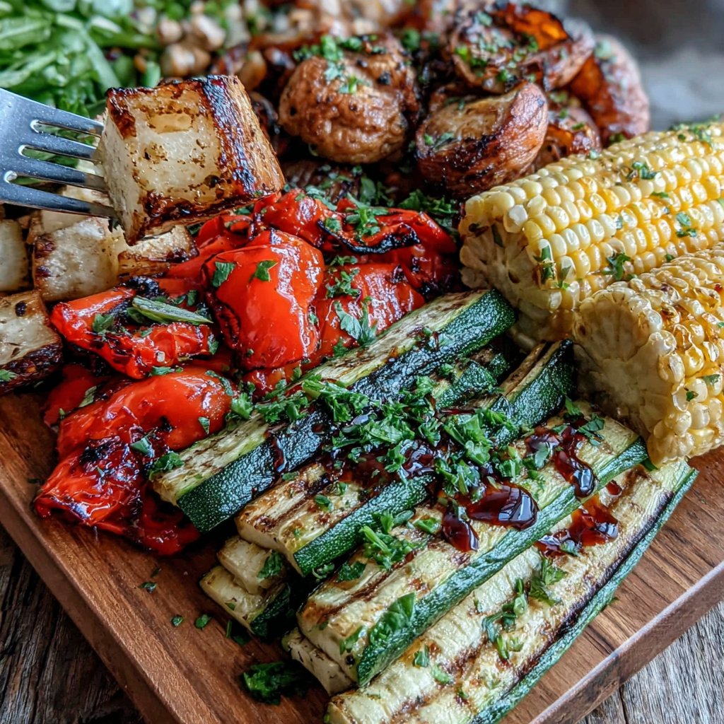 Grilled Veggie Lunch Platter