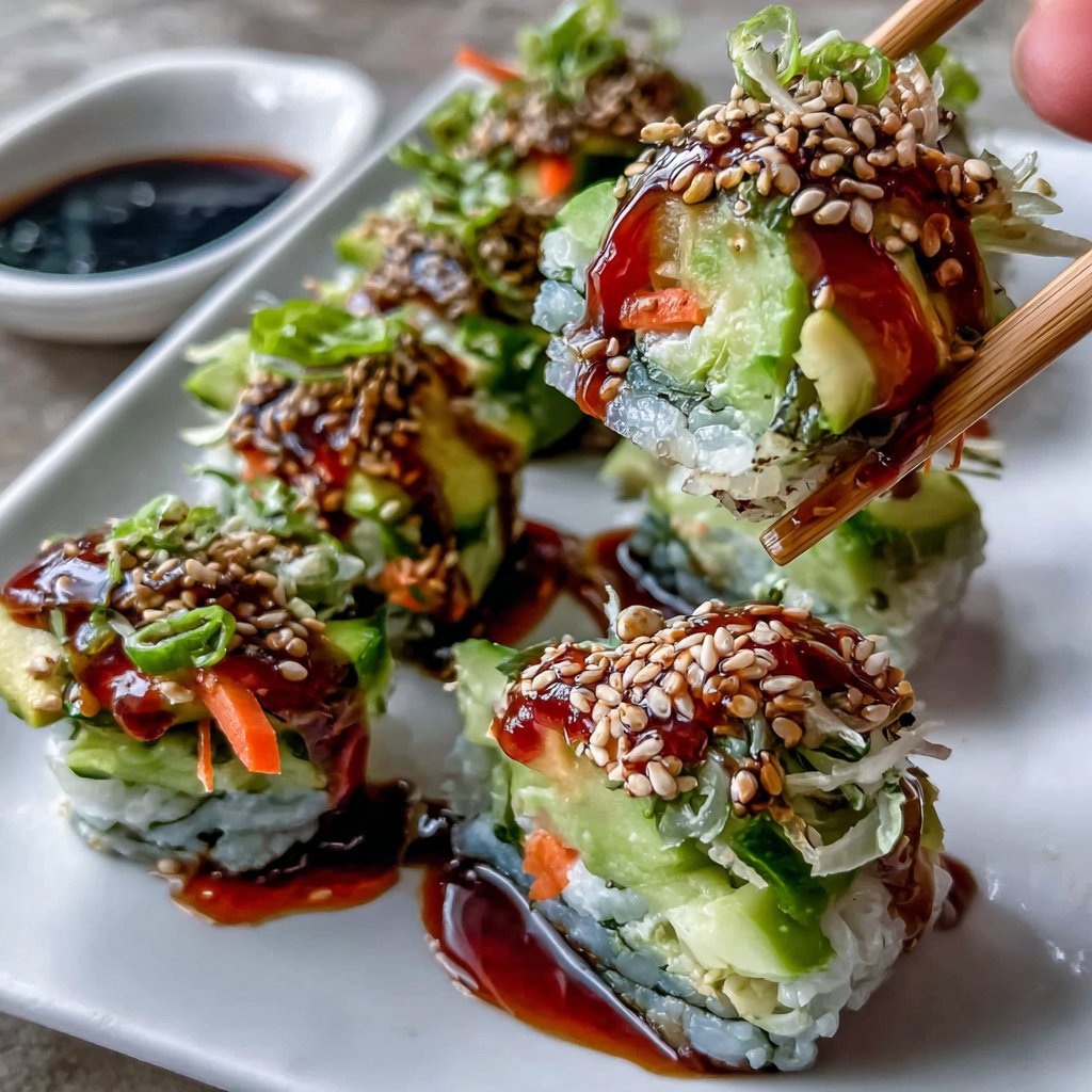Veggie Sushi Lunch Rolls