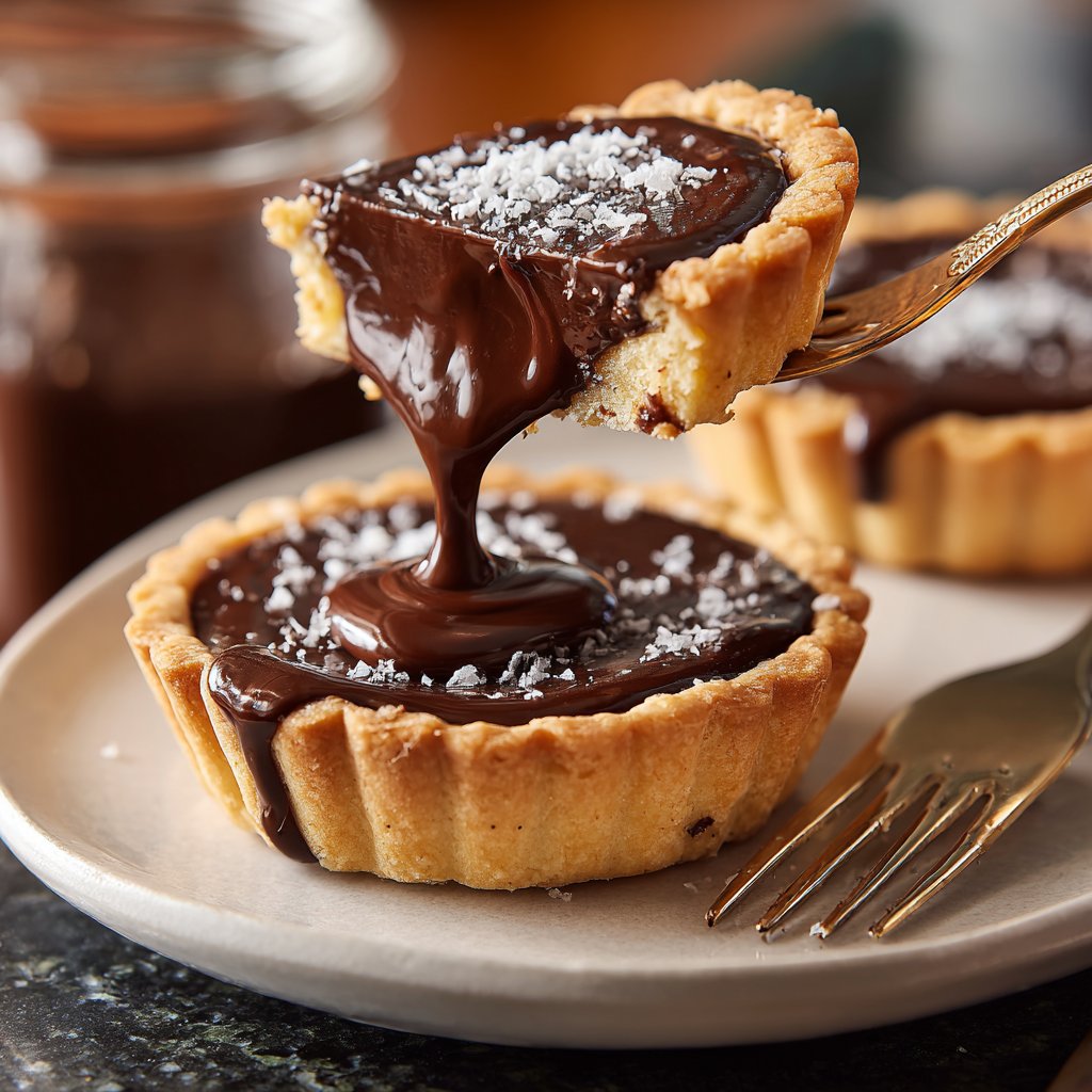 Mini Chocolate Cream Tarts